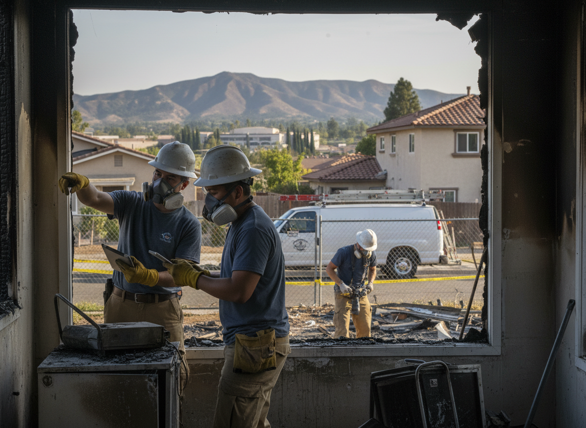 Documenting Fire Losses for Insurance Claims Near CSUN