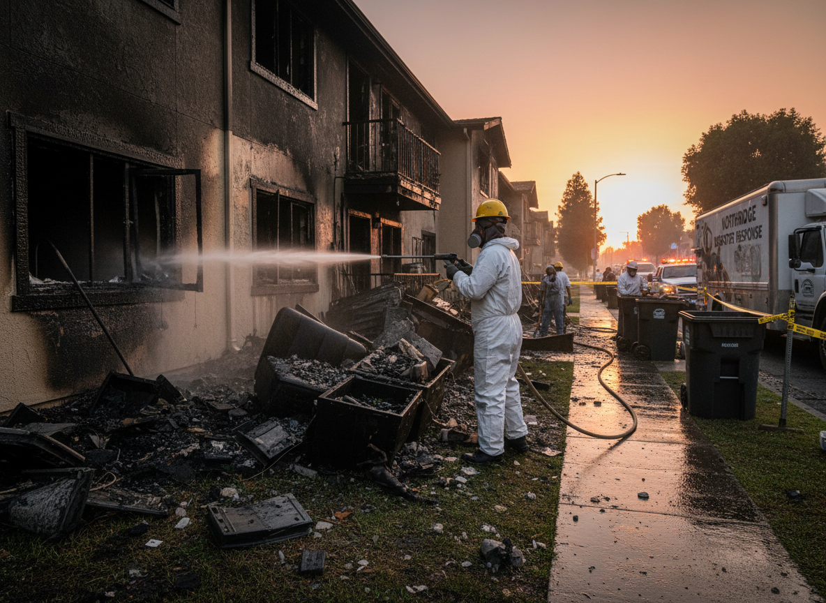 Fire Damage Restoration Northridge in Granada Hills, CA 91344