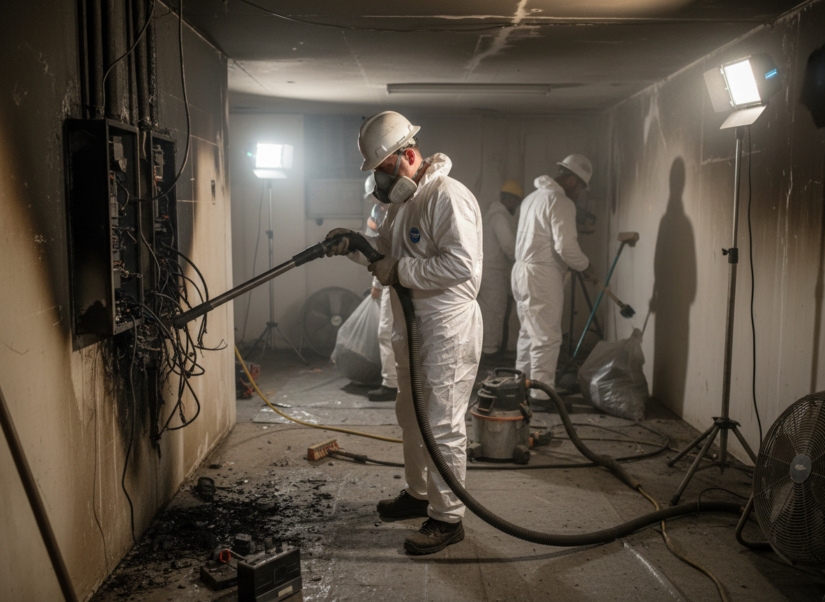 Fire Damage Restoration Northridge in Reseda, CA 91335