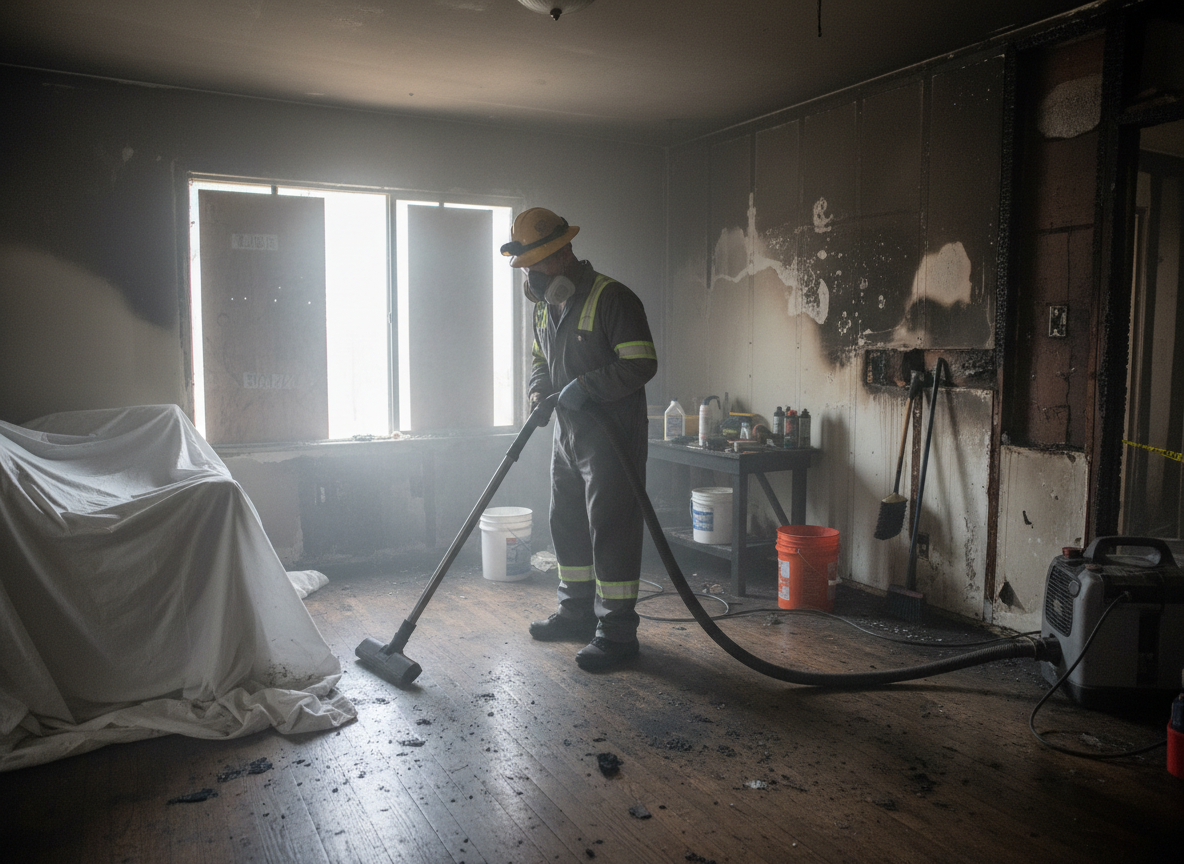 Fire and Smoke Damage Restoration in Northridge, CA