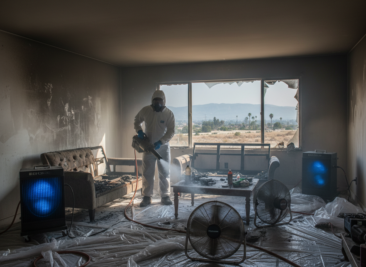 Fire Damage Restoration in Lake Balboa